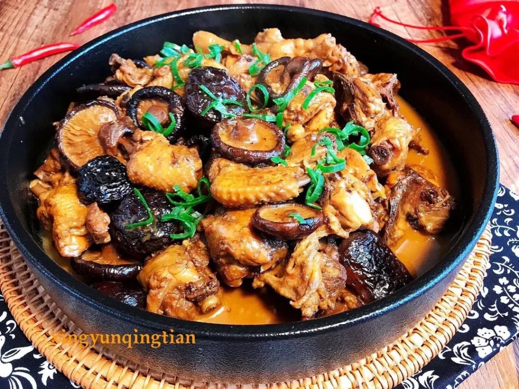 Chicken and Mushroom Stew