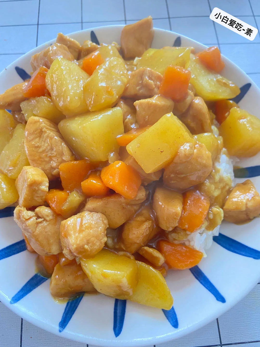 Curry Chicken Rice