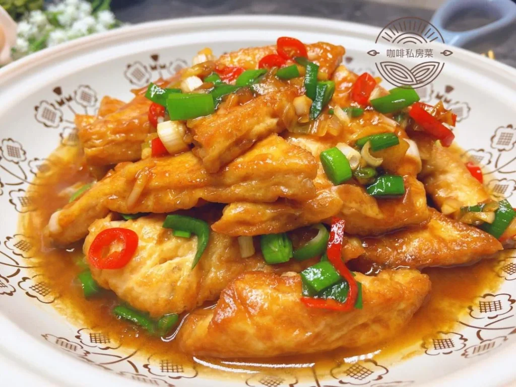 Braised Pan-Fried Tofu