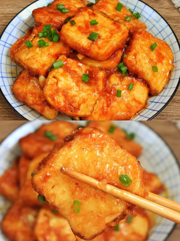Sweet and Sour Crispy Tofu