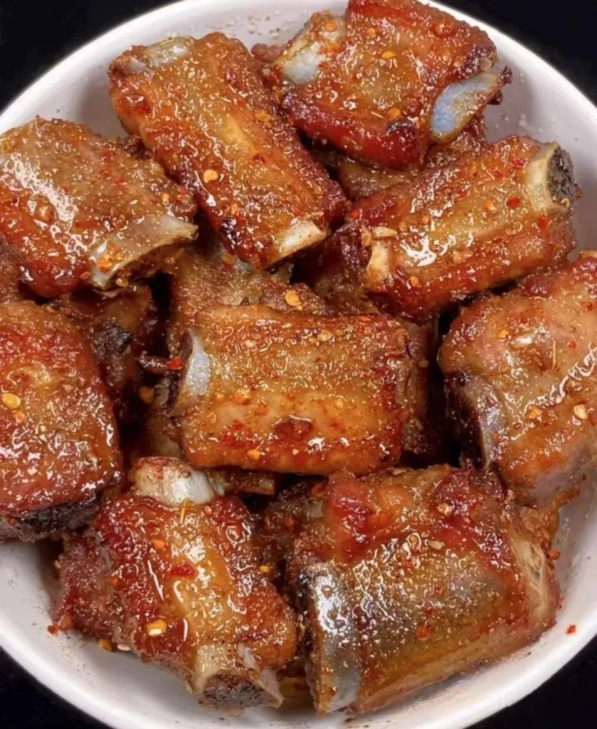 Garlic Salt and Pepper Ribs