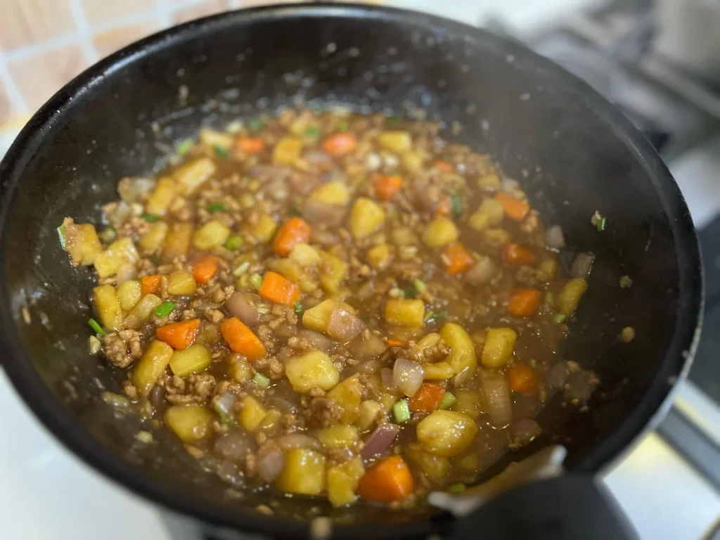 Minced Pork with Potatoes