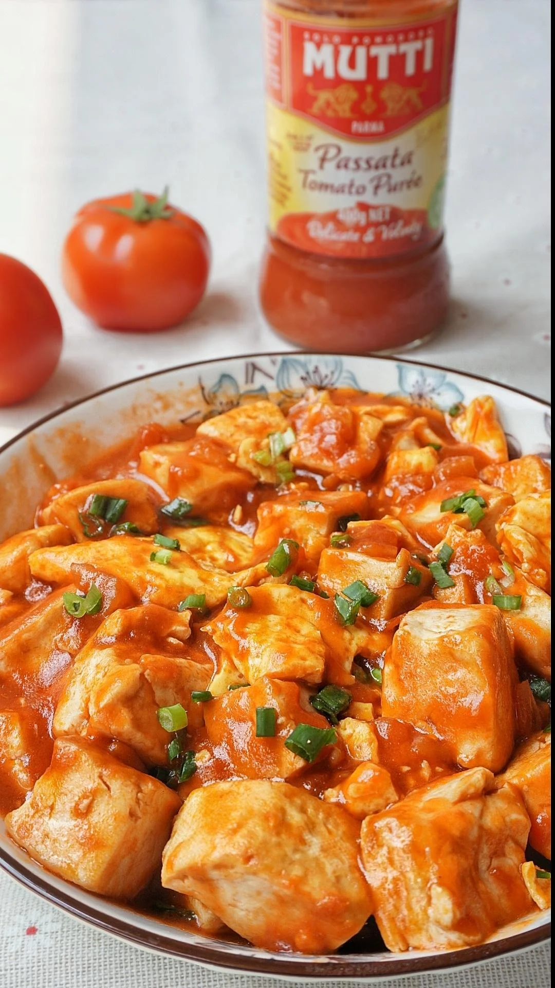 Tomato Sauce Egg and Tofu — The Ultimate Rice Killer