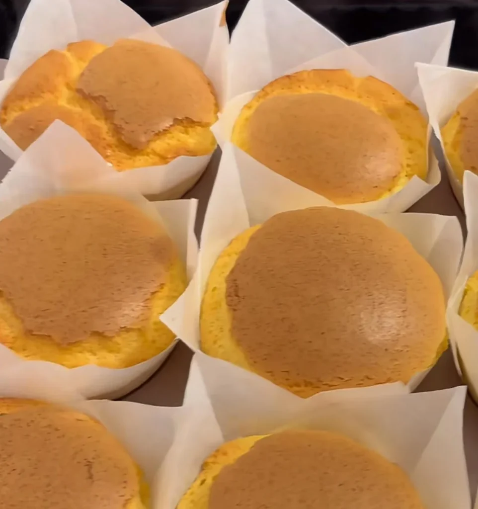 Fresh Milk Mochi Cake