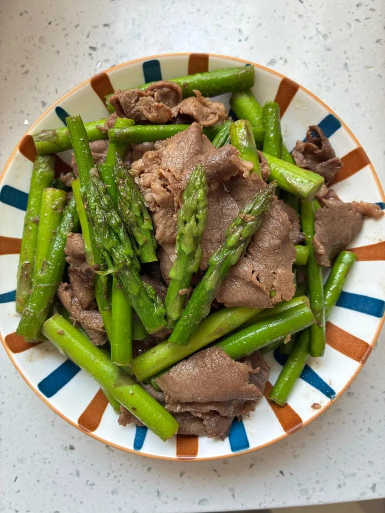 Quick Asparagus Beef Stir-Fry