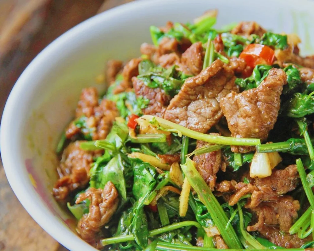 Cilantro Beef Stir-fry