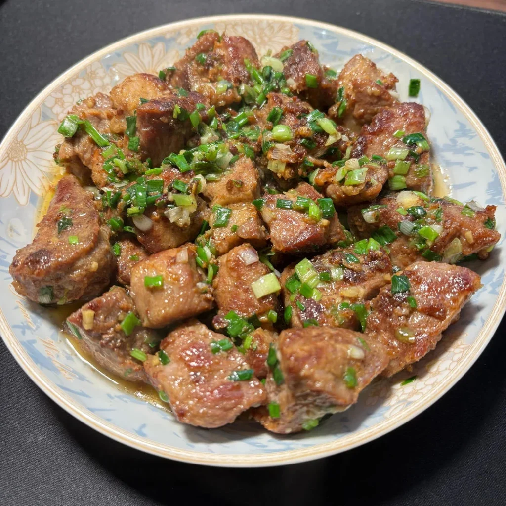 Salted Scallion Pork Shoulder