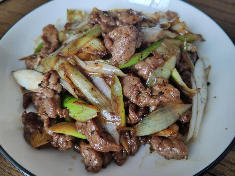 Scallion Beef Stir-Fry