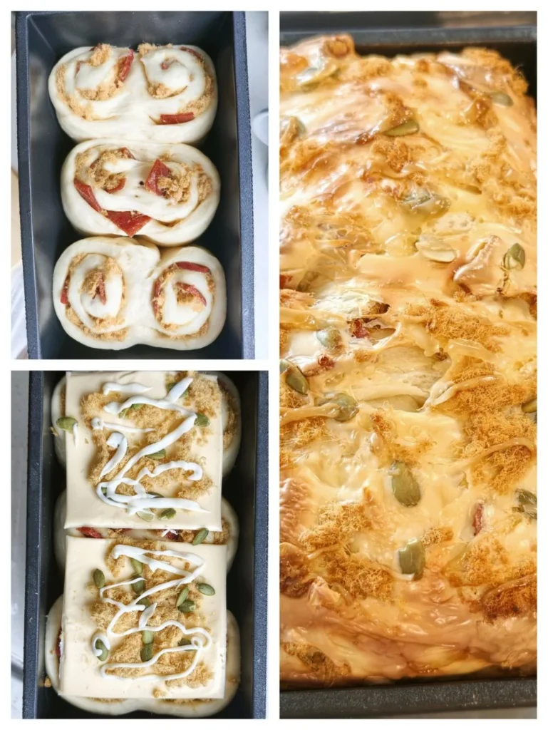 Pork Floss Toast Bread (Poolish Method)