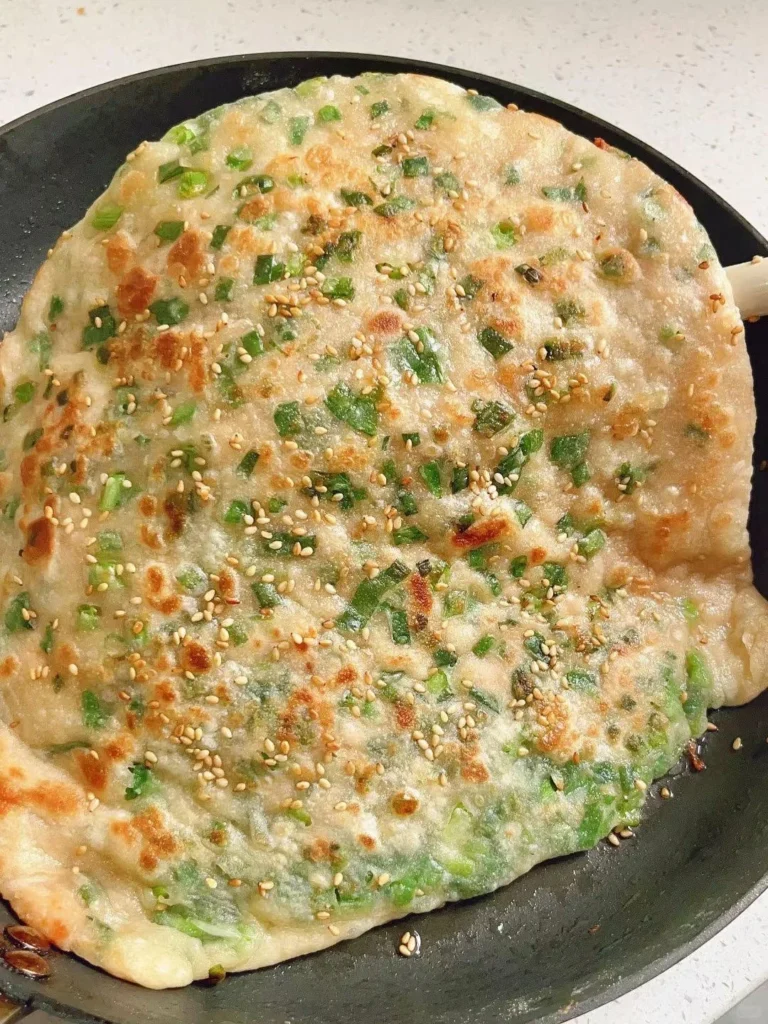 Savory Scallion Pancake