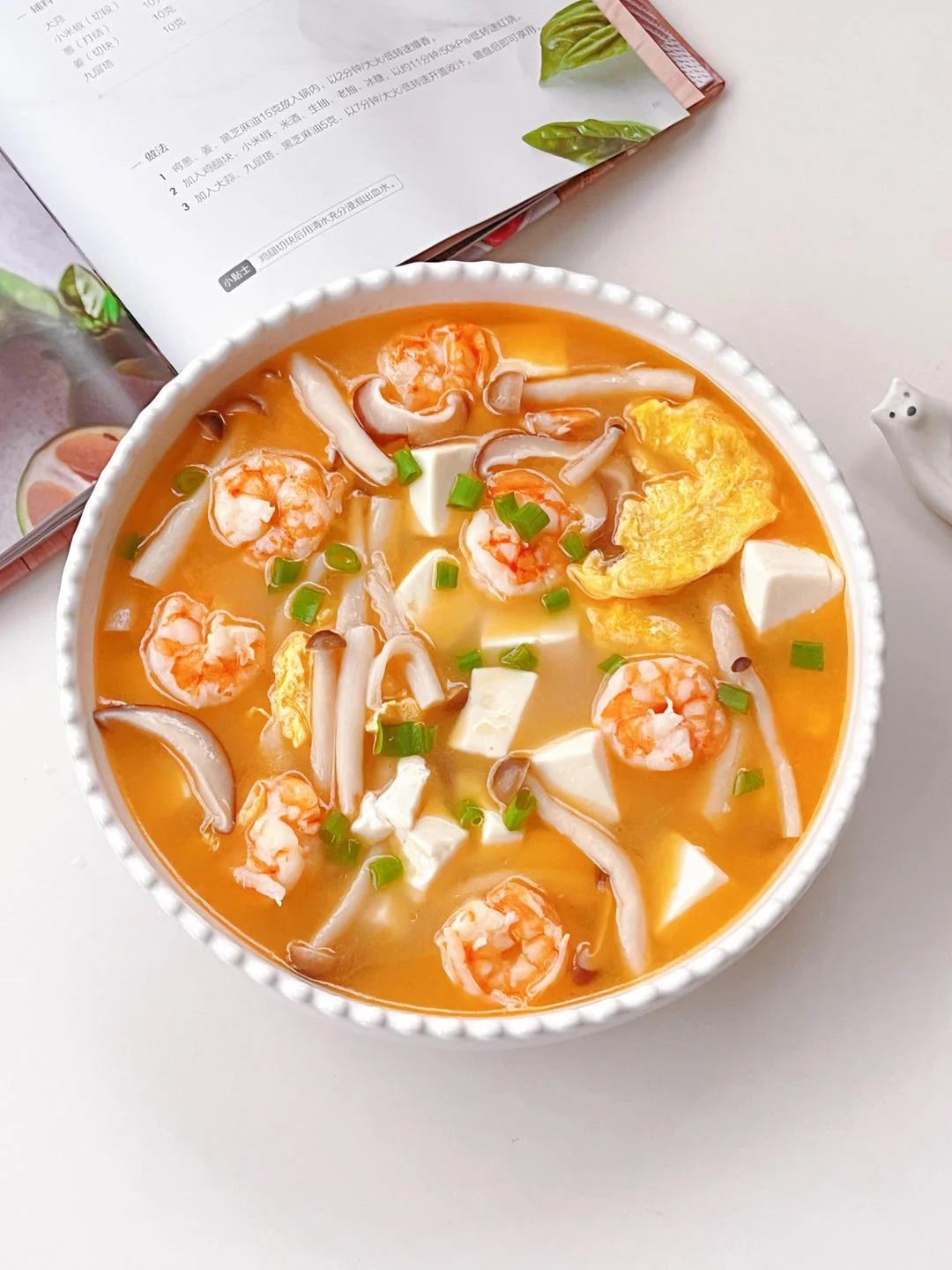 Three-Fresh Mushroom Soup