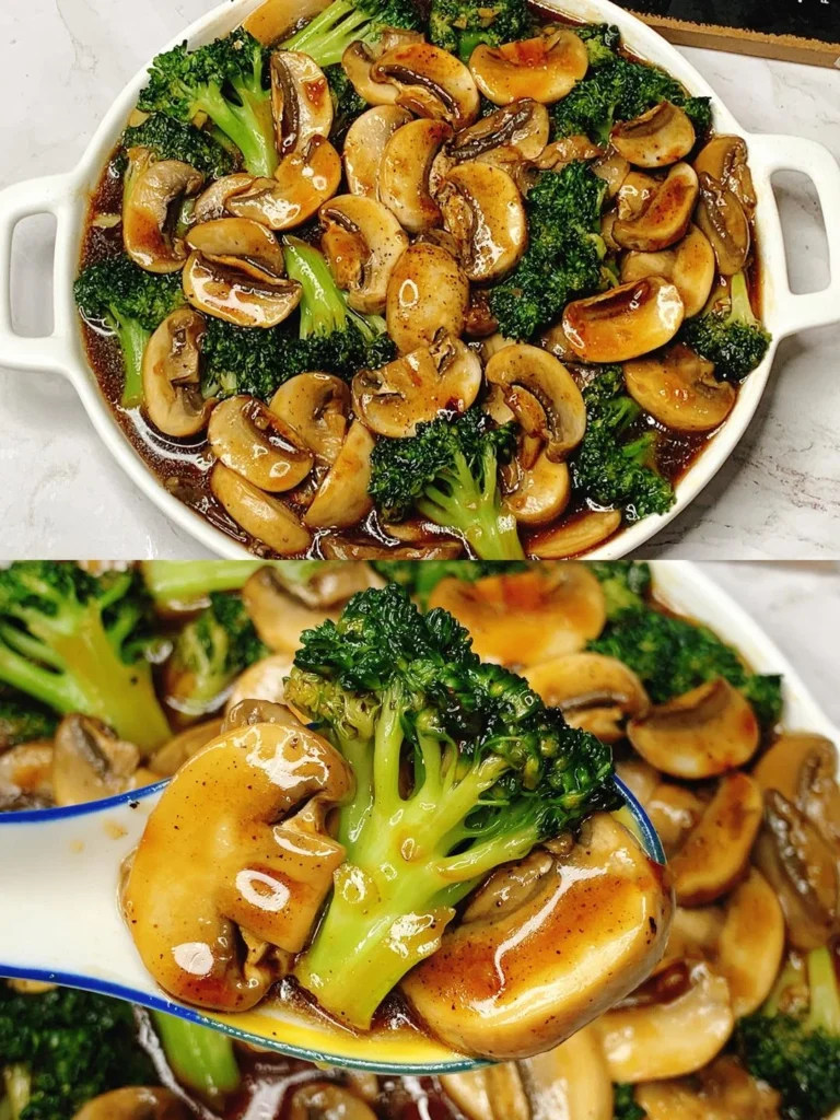 Broccoli and Mushroom Stir-Fry