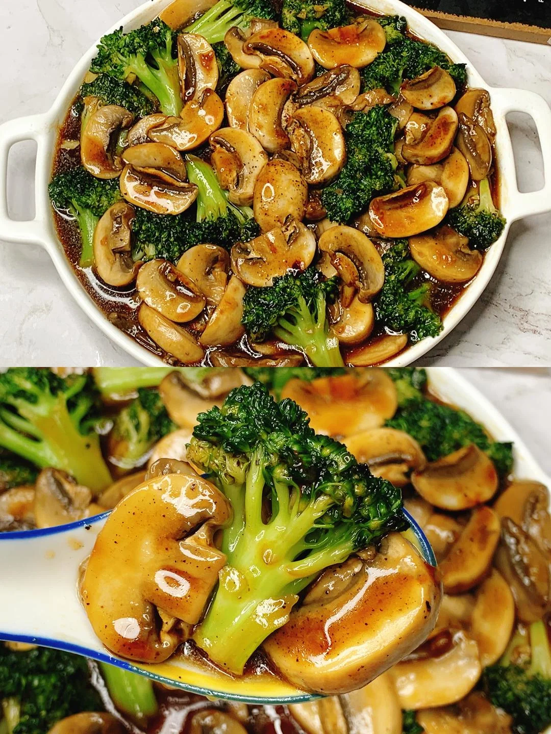 Broccoli and Mushroom Stir-Fry