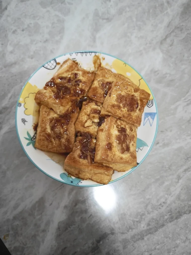 Pan-Fried Stuffed Tofu