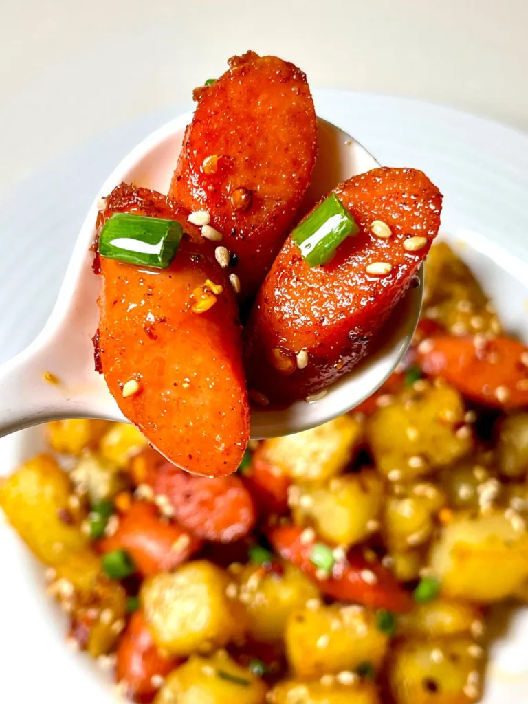 Spicy Cumin Potato & Sausage — Better Than BBQ!