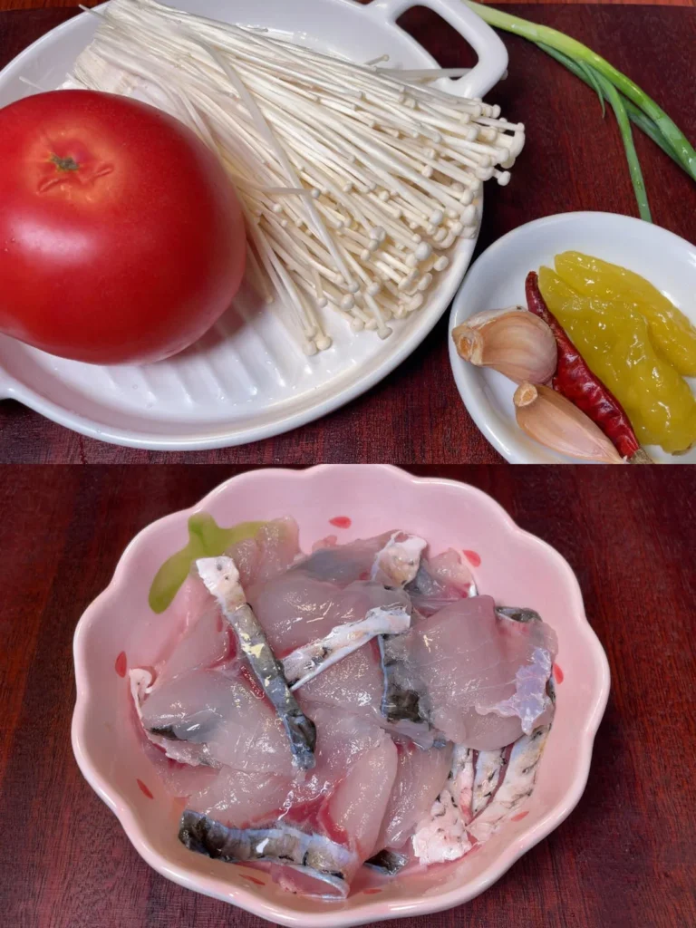 Tomato Sour Fish Slice Soup