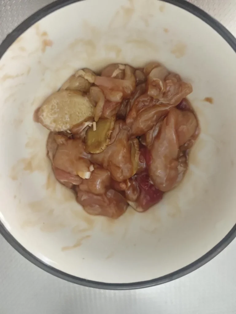 Chicken and Vegetable Claypot Rice