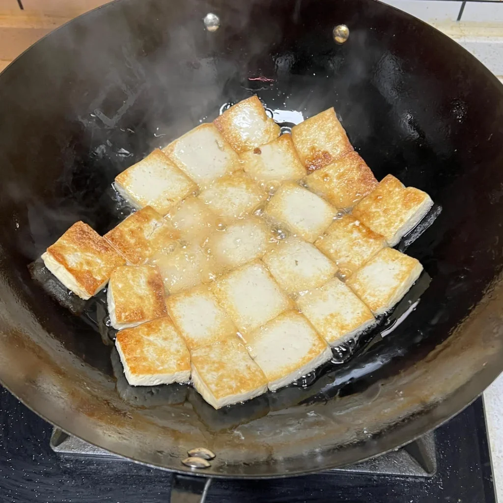 Baby Bok Choy and Tofu Stew