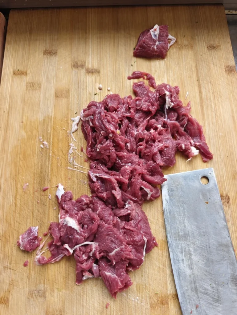 Steamed Beef Slices