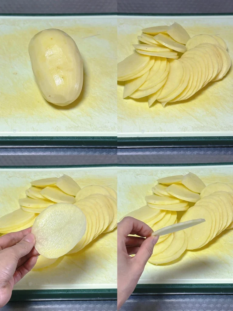 Air Fryer Spicy Potato Slices