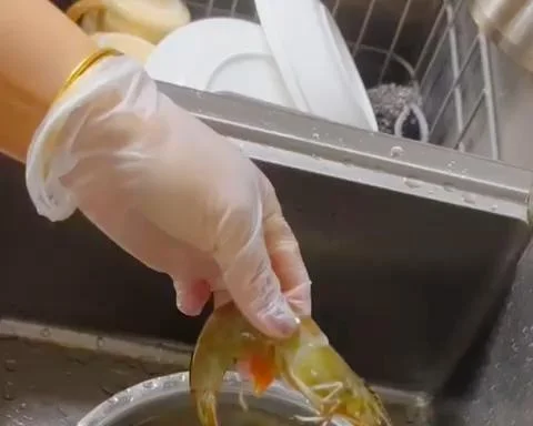 Dry Pot Chicken Wings and Shrimp