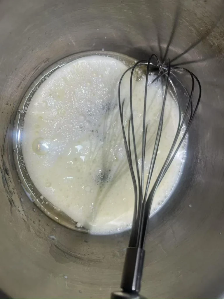 Fresh Milk Mochi Cake