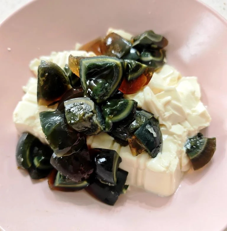 Century Egg with Silken Tofu