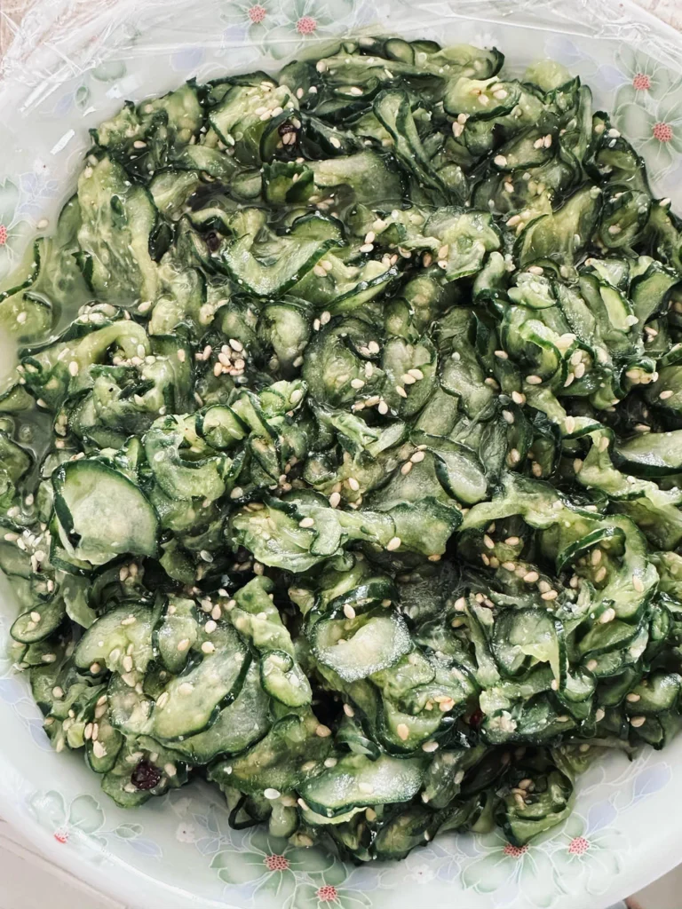 Crispy Cucumber with Sesame