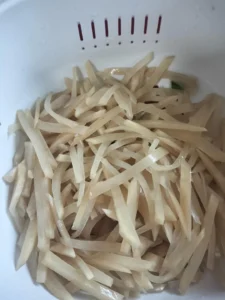 Sea Cucumber Stir-Fried with Pickled Radish