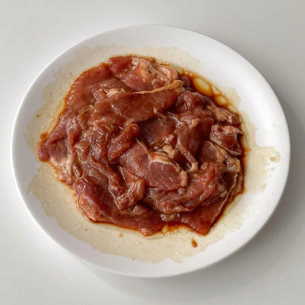 Tangy Tomato Beef with Silky Scrambled Eggs over Rice