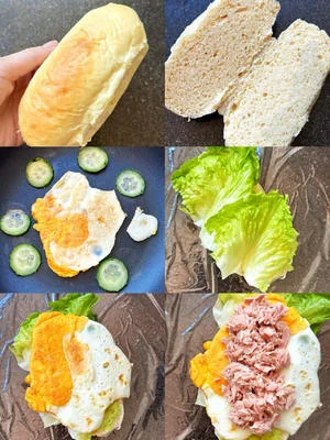 Cheese Tuna Sandwich