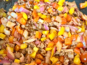 Beef and Cheese Potato Tart