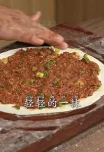 Beef Stuffed Flatbread