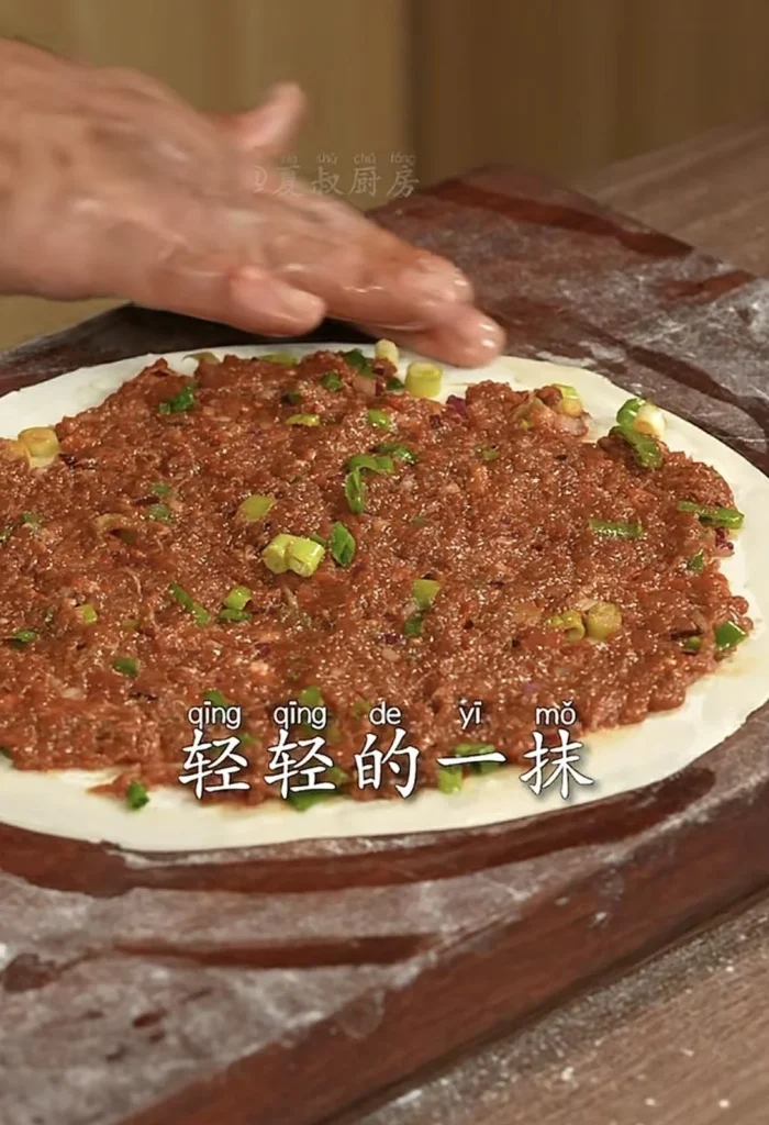 Beef Stuffed Flatbread