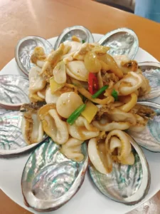 Velvet Stir-fried Abalone Slices
