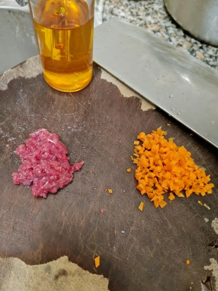 Carrot, Yam & Beef Congee