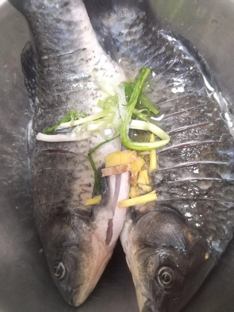 Home-Style Pickled Pepper & Scallion Crucian Carp