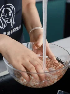 Make-Ahead Breakfast Rice Rolls with Chicken and Egg