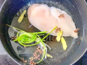 Cold Shredded Chicken Salad