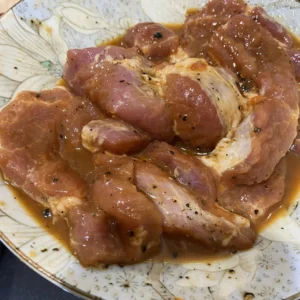 Scallion Salt Pork Collar