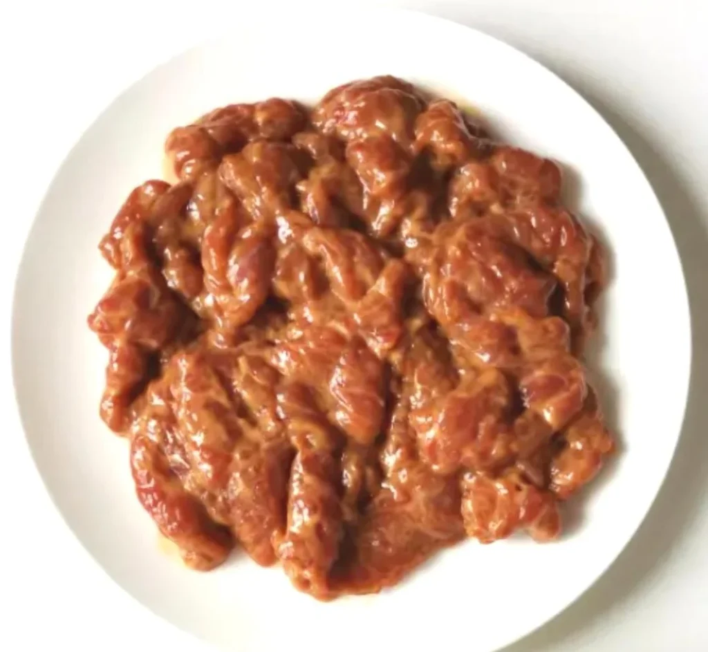 Stir-fried Beef with Dried Tofu Sticks