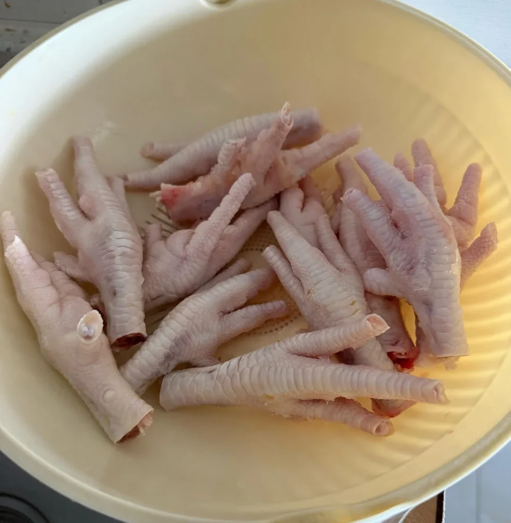 Chicken Feet and Crab Clay Pot Stew