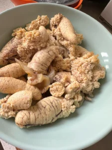 Home-Style Braised Fish Roe and Swim Bladder