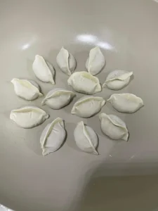 10-Minute Pan-Fried Dumplings for Breakfast