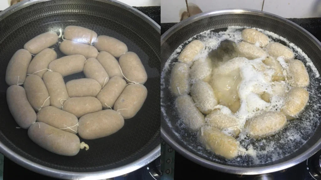 Crispy Black Pepper Chicken Sausage