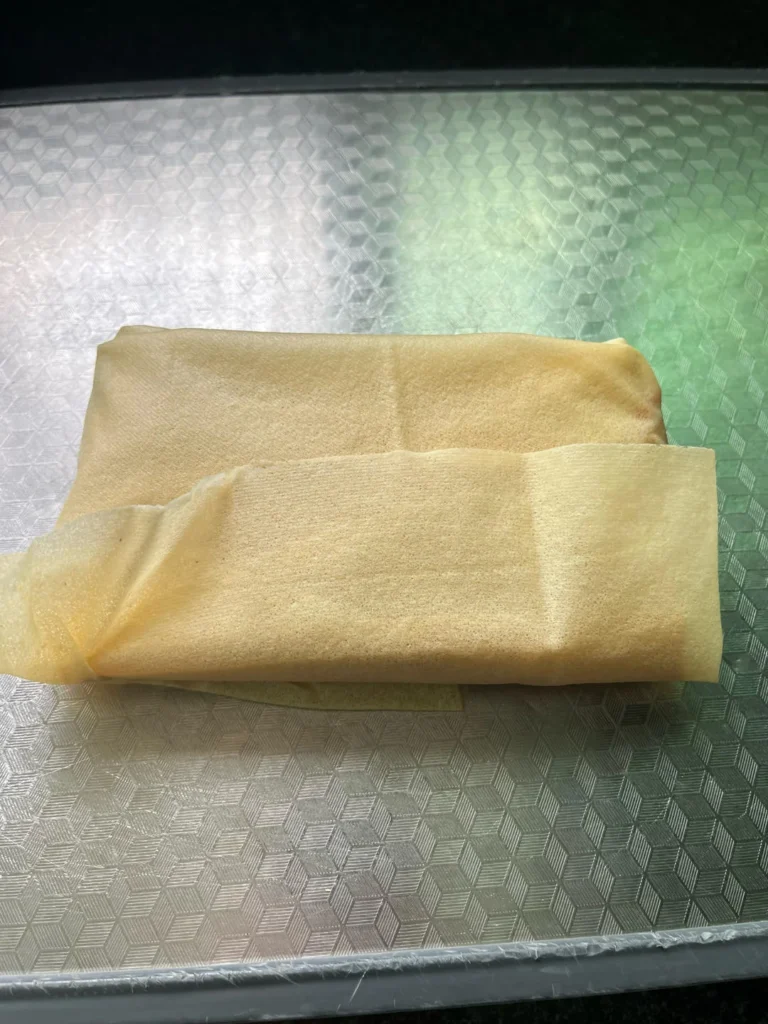 Quick Breakfast Gluten-Free Low-Calorie Pancake Wrap