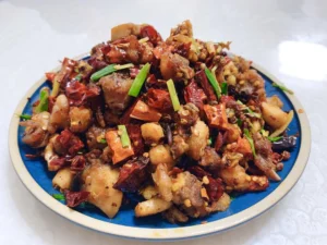 Homestyle Stir-fried Spicy Chicken