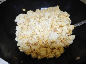 Morel Mushroom and Beef Fried Rice