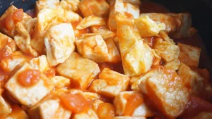 Tomato Sauce Egg and Tofu — The Ultimate Rice Killer