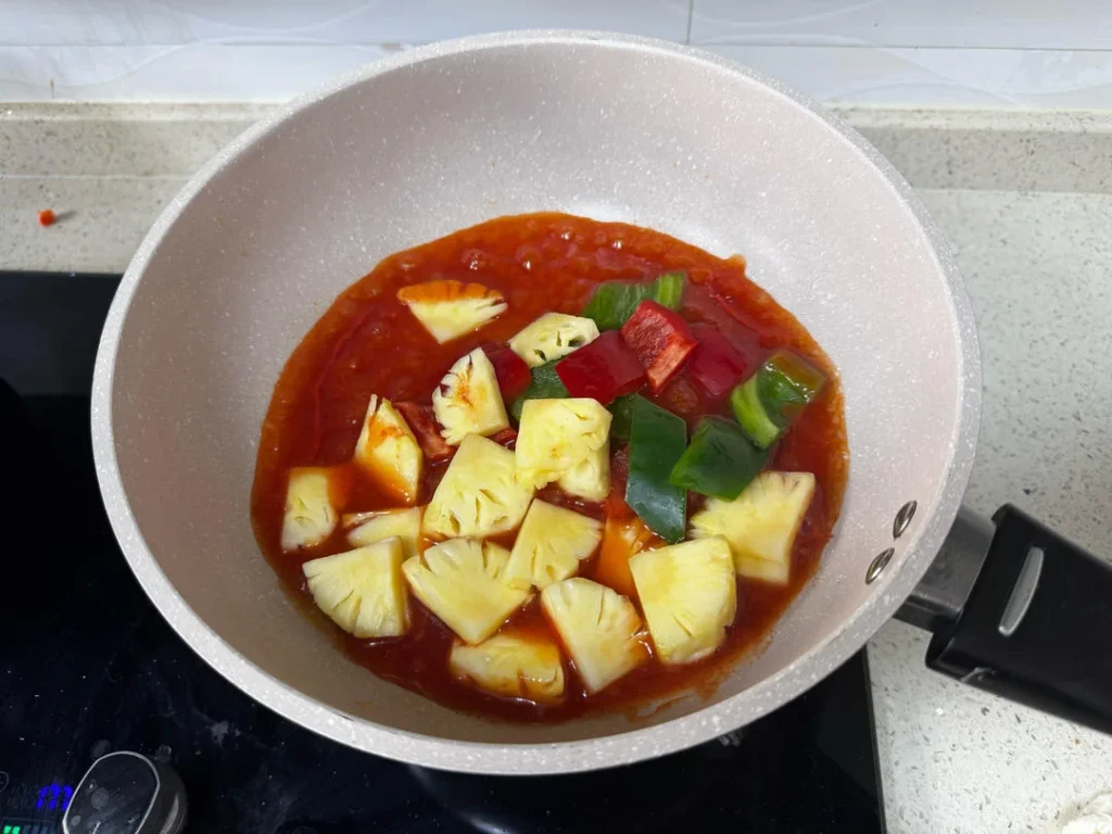 Sweet and Sour Pork with Pineapple